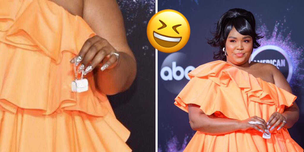 Lizzo Brought A Really Tiny Valentino Bag To The AMAs And The Internet Is Going Crazy