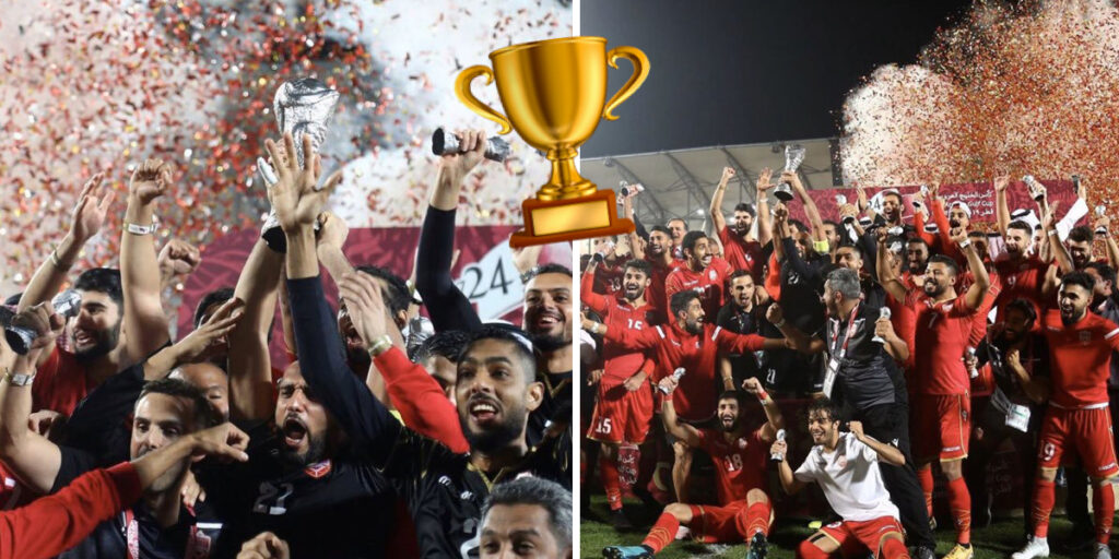 Bahrain National Football Team Just Won The Arabian Gulf Club For The First Time
