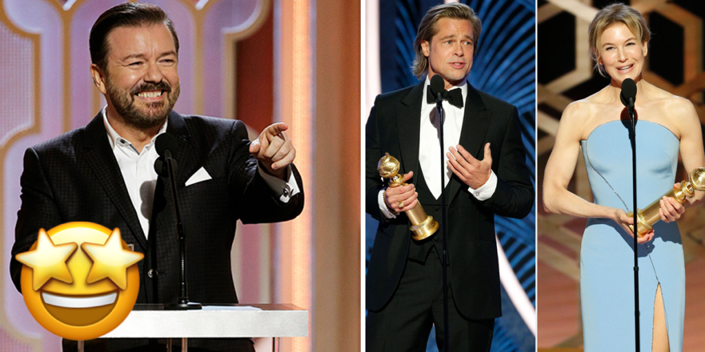 Best Moments From The 77th Golden Globes Awards In GIFs