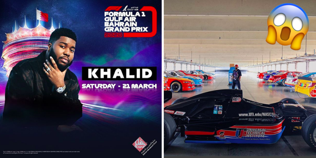 Mega Star Khalid Is Set To Perform At Bahrain’s Formula 1 At The BIC