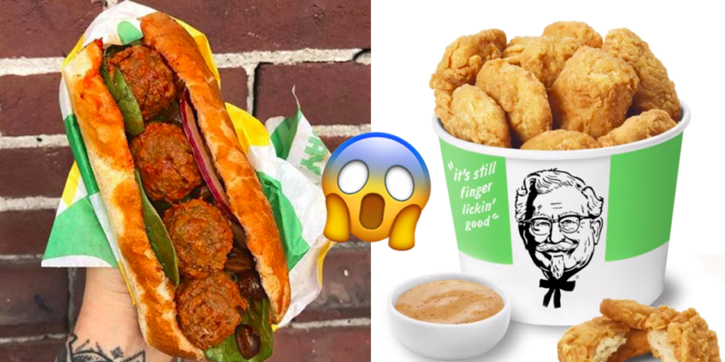 These Popular Fast-Food Chains Are Adding Plant-Based Items On Their Menus For The First Time