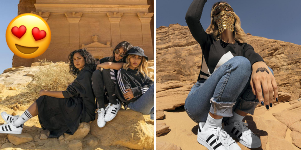 These Saudi Women Are Starring In Adidas’s Latest Campaign Shot In Al Ula