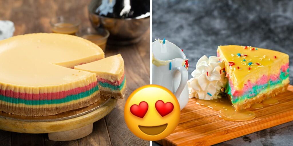 You Can Get Magical Rainbow Cheesecake From This Spot In Bahrain