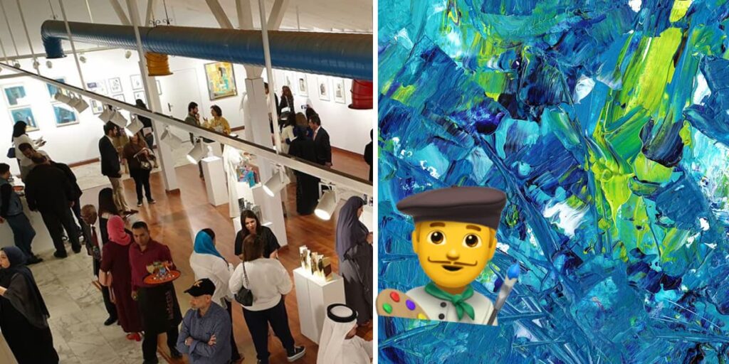 The Fine Arts Society In Bahrain Is Putting On A Virtual Art Exhibition To Watch Anytime