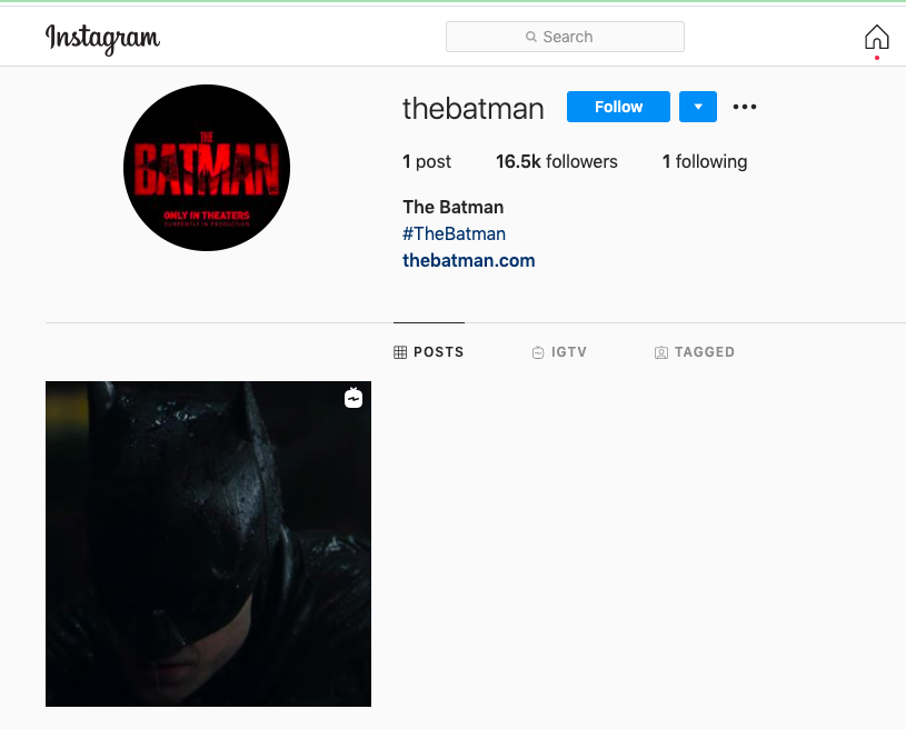 batman in instagram localbh 