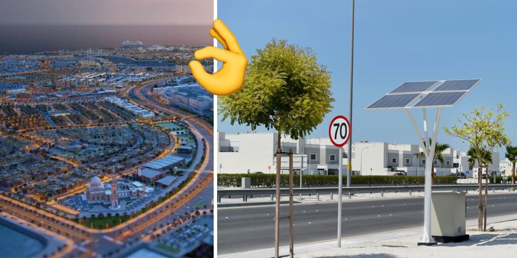 Solar Energy Trees Are Being Installed All Over This Bahrain City