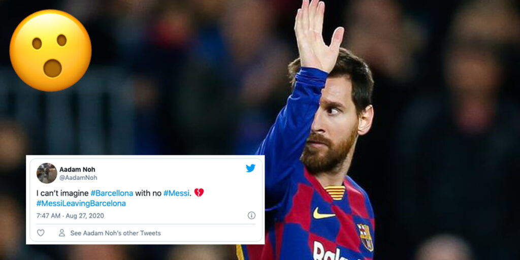 Messi Might Be Leaving FC Barcelona And The Internet Can’t Handle It