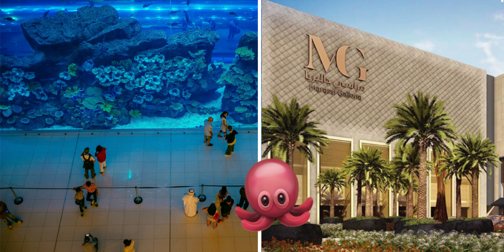 A Massive Underwater Aquarium Is Underway As A New Attraction At Marassi Galleria