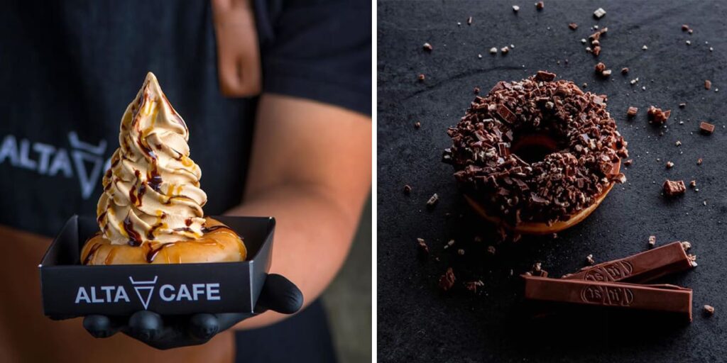 This Cafe Generously Tops Up Donuts With Ice Cream And It’s The Best Of Both Worlds