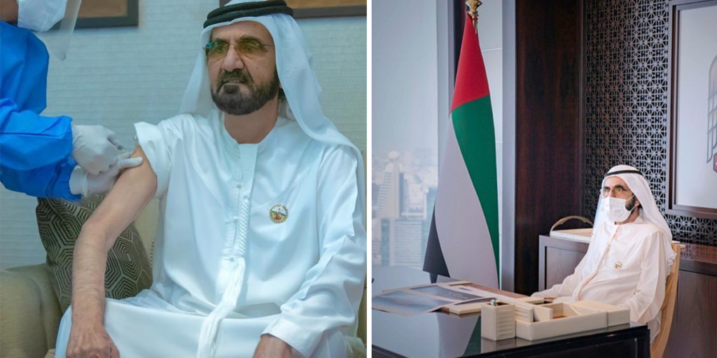Sheikh Mohammed Bin Rashid Just Got The COVID-19 Vaccine In The UAE