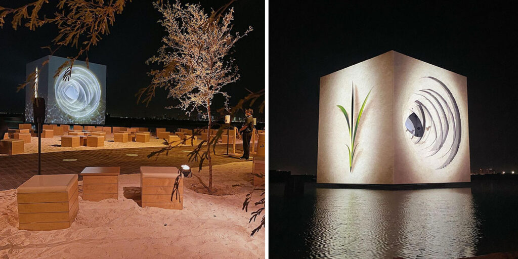 This Art Installation In Abu Dhabi Looks Trippy As Hell & We Wanna Go