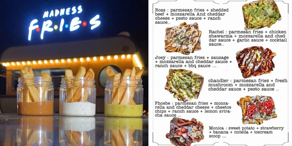 You Can Have All Sorts Of Fries At This F.R.I.E.N.D.S Themed Food Truck