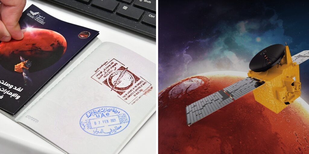 Everyone Arriving At The UAE Today Will Receive A ‘Martian Ink’ Passport Stamp