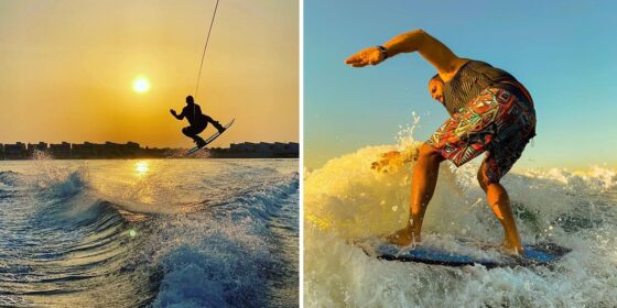 Summer’s Almost Here & You Can Book to Learn How to Wakeboard or Wakesurf in Durrat