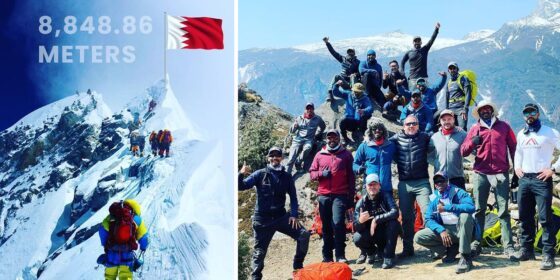 On Top of the World: Bahrain Everest Team Has Officially Reached the Summit