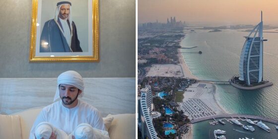 The Crown Prince of Dubai Became a Dad and Here’s Our First Look