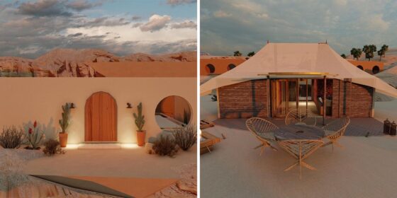 This Architectural Designer Conceptualized a Desert Resort in Sakhir & We Need It to Be Real