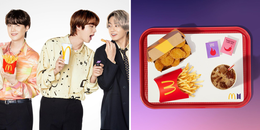 The AllNew BTS x McDonald's ARMY Meal Officially Made It to Bahrain