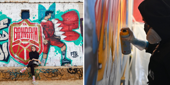 Local Spotlight: Meet Bahrain’s First Female Graffiti Artist
