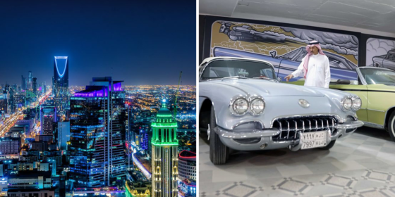 This Saudi Guy Turned His Home into a Museum of Unique Cars