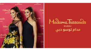 Balqees fathi at Madame Tussauds Dubai