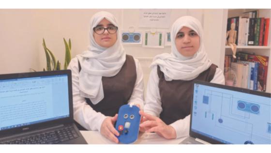 Bahraini Sisters Create a Social Distancing Device and We’re So Proud