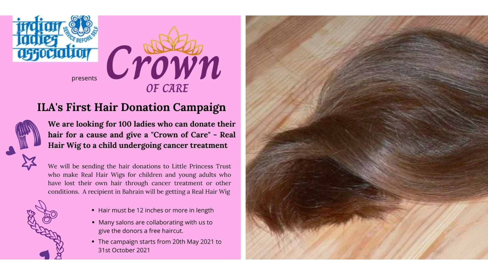 Get your hair cut for a good cause