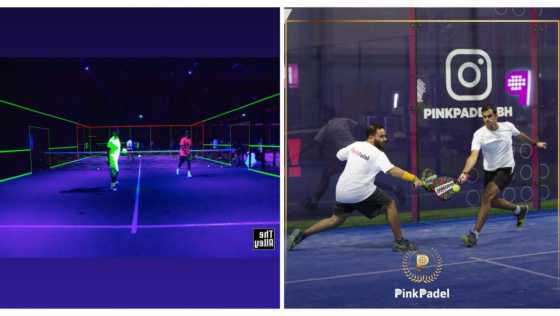 This Spot in Bahrain Is Doing ‘Glow in the Dark’ Padel