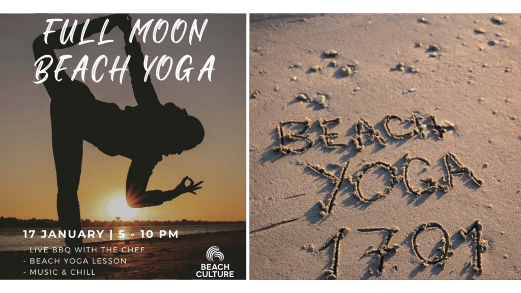 Check Out This Full Moon Beach Yoga Experience Hosted by Beach Culture