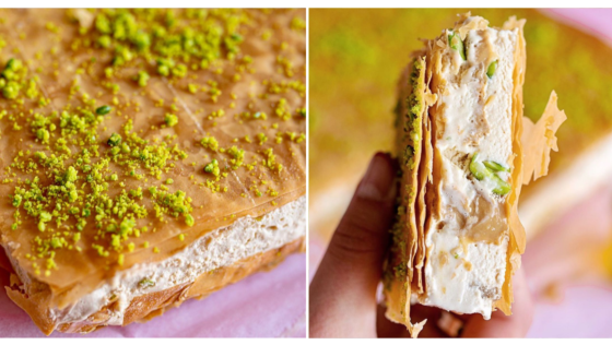 This Spot in Bahrain Is Turning Baklava Into an Ice Cream Sandwich