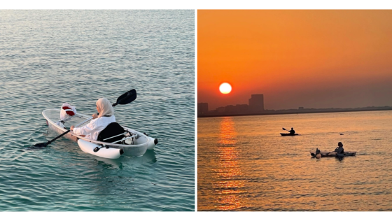 You Need to Check Out This Clear Kayaking Experience Right Here in Bahrain