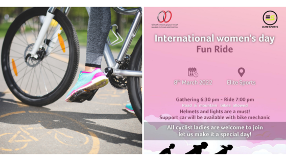 Ladies, Join in the Fun and Check Out This Bike Ride Tour in Bahrain