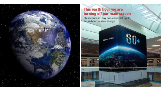 Bahrain International Airport Participated in Earth Hour & We’re Loving the Initiative!