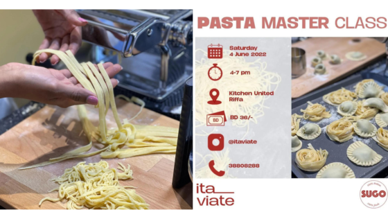 You Can Now Learn How to Make Pasta Like a Pro at This Masterclass in Riffa