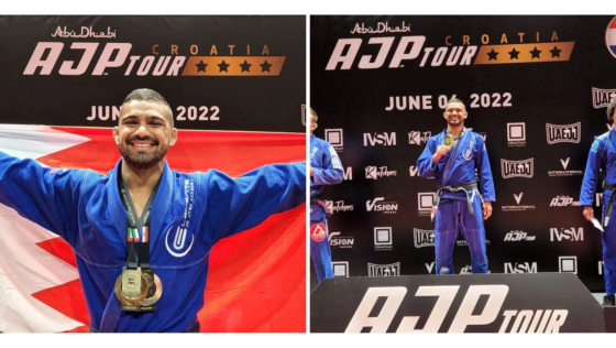 Ali Monfaradi Bags 2 Gold Medals at AJP Tour’s Croatia National Pro Tournament