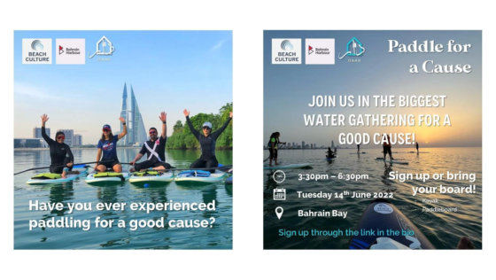Paddle for a Cause! Head Over to Bahrain Bay This Week to Support This Local Initiative