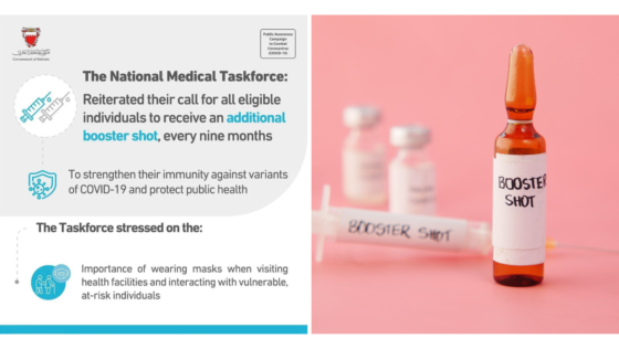 Covid-19: The National Medical Taskforce Calls on Eligible Individuals to Receive Second Booster Shot