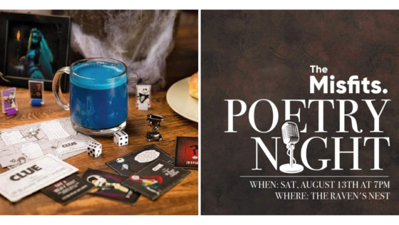 Weekend Plans! Enjoy a Poetry Night With These Locals at The Raven’s Nest