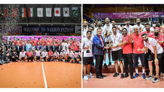Bahrain’s National Volleyball Team Has Won a Bronze Medal in the 2022 AVC Cup for Men