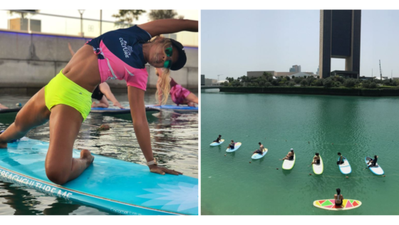 You Can Practice Yoga on a Paddleboard in Bahrain With These Locals