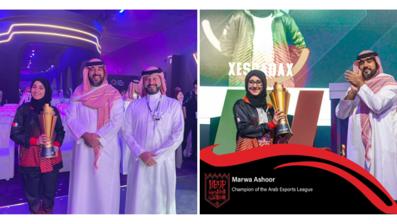 Champion! Bahrain’s Marwa Ashoor Wins Big in the Arab Esports League Finals