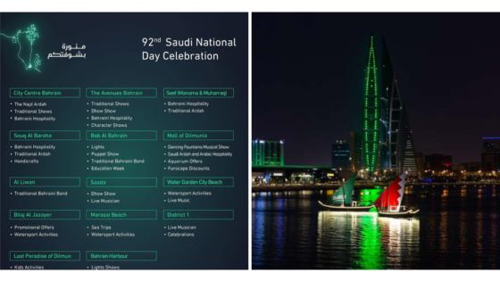 Bahrain Is Organizing a Super Fun Series of Events to Celebrate Saudi National Day!