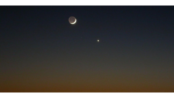 You Can Catch a Glimpse of the Moon and Jupiter Together in Bahrain’s Sky Tonight