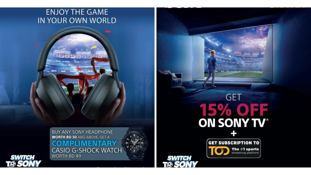 Switch to Sony for an Immersive Football Experience! | Local Bahrain