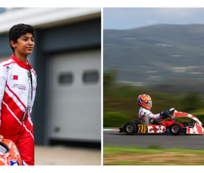Khalid Al Najjar karting race RMC Grand Finals 2022