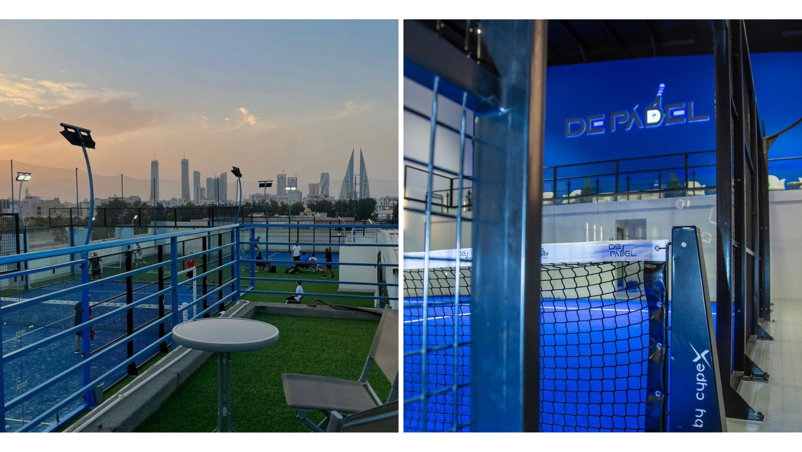 padel courts in Bahrain