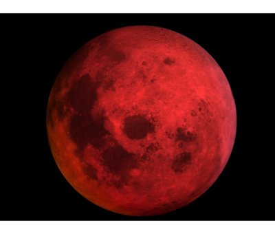 Totaly lunar eclipse blood moon in bahrain 2022