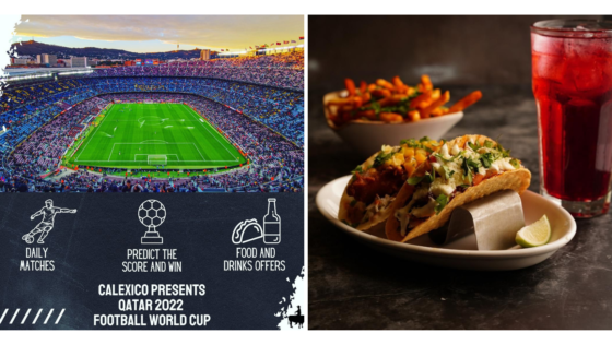 Watch the Fifa World Cup at Calexico for a Rollin’ Good Time!