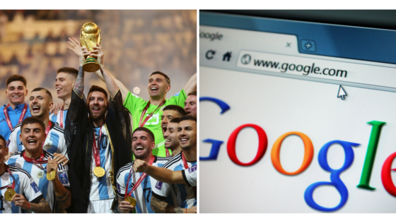 Google Recorded Its Highest-Ever Traffic in 25 Years During Last Night’s World Cup Final