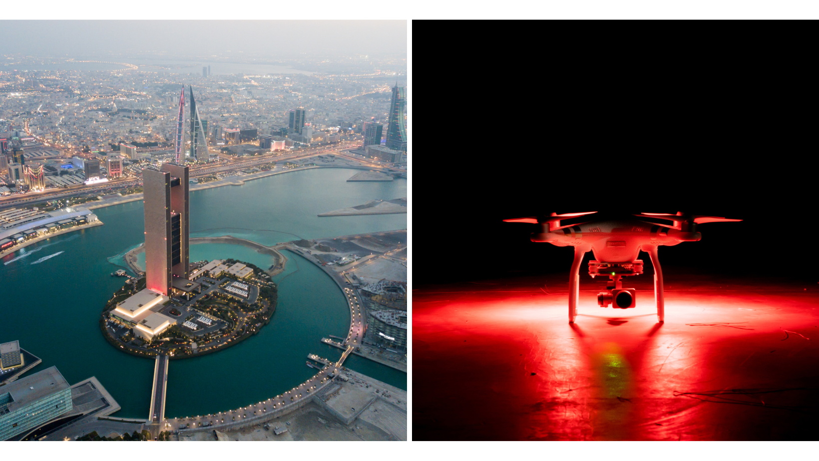 National day drone show bahrain bay 2022